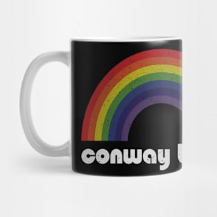 Conway Twitty - Rainbow Vintage Mug